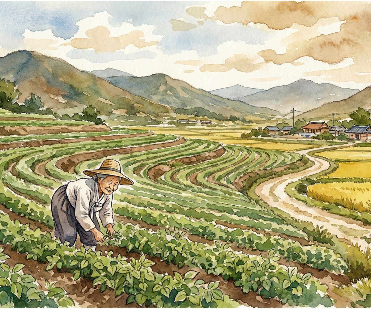 흙을 일구던 시간